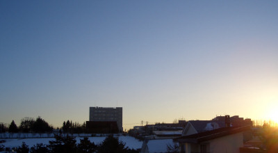 2/19:夕方の空 2/19:夕方の空