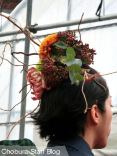 「KIKUGAMI」Flower Hair Design Show 2014／第62回きたみ菊まつりイベント