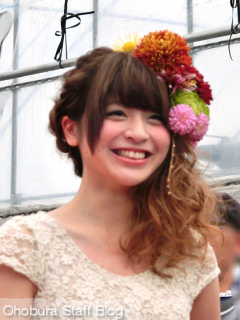 「KIKUGAMI」Flower Hair Design Show 2014／第62回きたみ菊まつりイベント